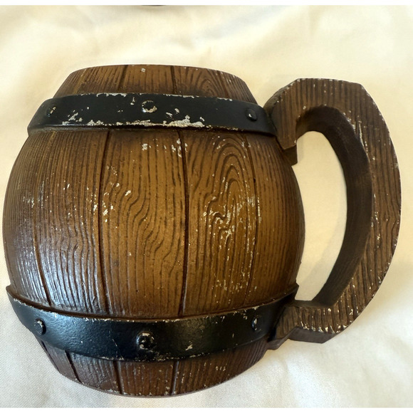 Set 4 Vintage 1968 Sexton Mug Barrel Metal Craft Anchor Wall Art Decor USA Retro - Picture 5 of 10